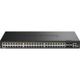 D-Link DGS-1530-52P/E, Switch schwarz
