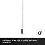 EINHELL Schraubendreher-Set PZ, 5-teilig rot/schwarz, Ergonomische Zweikomponentengriffe