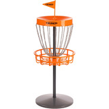 Guru Disc Golf Mini Basket Set inkl. 5 Scheiben, Gartenspielgerät 