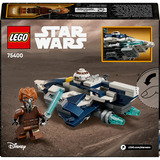 LEGO 75400 Star Wars Plo Koons Jedi Starfighter Microfighter, Konstruktionsspielzeug 