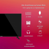 Telefunken D32F751X7CW, LED-Fernseher 32 cm (80 Zoll), schwarz, FullHD, Tripple-Tuner, TiVo-Betriebssystem