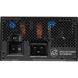 ASRock ASRock Phatom Gaming  PG-1600G 1600W Gold, PC-Netzteil schwarz, 2x 12-Pin High Power GPU, 8x PCIe, Kabelmanagement, 1600 Watt