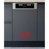 Bauknecht BSBO 3O23 PF X, Spülmaschine silber, 45 cm