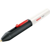 Bosch Heimwerken & Garten Akku-Heißklebestift Gluey Pen, Marshmallow, Heißklebepistole weiß/schwarz, inkl. 20 Klebesticks