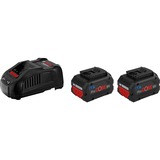 Bosch Starter-Set 18V (2x ProCORE 18V 5.5Ah + GAL 1880 CV Professional) schwarz, 2x Akku + Ladegerät, AMPShare Alliance