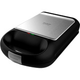 Cecotec Rock´nToast Family Sandwichmaker edelstahl/schwarz, 1.500 Watt, für 4 Personen