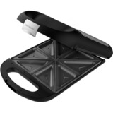 Cecotec Rock´nToast Family Sandwichmaker edelstahl/schwarz, 1.500 Watt, für 4 Personen