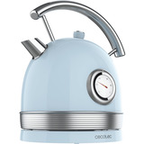 Cecotec Thermosense 420 Vintage Light Blue, Wasserkocher hellblau/edelstahl, 2.200 Watt, 1,8 Liter