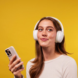 Intenso O400HA , Kopfhörer weiß, Bluetooth 5.3, Klinke, ANC