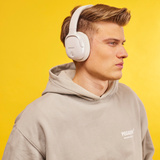 Intenso O400HA , Kopfhörer weiß, Bluetooth 5.3, Klinke, ANC
