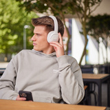 Intenso O400HA , Kopfhörer weiß, Bluetooth 5.3, Klinke, ANC