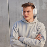 Intenso O400HA , Kopfhörer weiß, Bluetooth 5.3, Klinke, ANC
