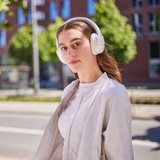 Intenso O400HA , Kopfhörer weiß, Bluetooth 5.3, Klinke, ANC