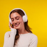 Intenso O400HA , Kopfhörer weiß, Bluetooth 5.3, Klinke, ANC