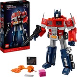 LEGO 10302 Icons Transformers Optimus Prime, Konstruktionsspielzeug Transformers 2-in-1 Set, LKW und Roboter