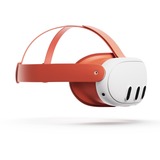 Meta Quest 3 Headset-Einlage und Headset-Riemen (Blood Orange) orange