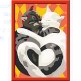 Ravensburger CreArt - Katzen-Liebe, Malen 