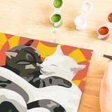 Ravensburger CreArt - Katzen-Liebe, Malen 