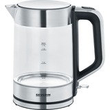Severin Glas-Wasserkocher WK 3420 edelstahl (gebürstet)/schwarz, 1,7 Liter