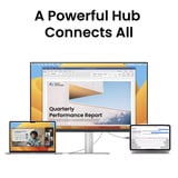 BenQ MA270UP für MacBook, LED-Monitor 68.6 cm (27 Zoll), silber, UltraHD/4K, IPS, HDMI, USB-C, USB-Hub