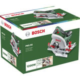 Bosch Heimwerken & Garten Handkreissäge PKS 55 grün, 1.200 Watt