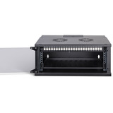 Digitus Netzwerk-Set SOHO Pro 19" 540x400 mm (BxT), IT-Schrank schwarz, unmontiert, 4 Höheneinheiten