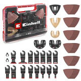 EINHELL Multitool-Set 70-teilig, in XXL-PLUS-CASE, Sägeblatt-Satz für Multifunktionswerkzeuge