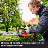 EINHELL Professional Akku-Heckenschere GP-CH 18/50 Li BL-Solo, 18Volt rot/schwarz, ohne Akku und Ladegerät