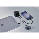Intenso Power Adapter W65ACIC GaN, Ladegerät schwarz, 65W