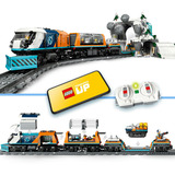 LEGO 60470 City Arktis-Polarexpress, Konstruktionsspielzeug 