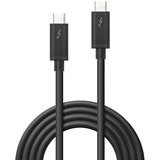 Lindy Thunderbolt 3 Kabel, 20 Gbit/s, passiv schwarz, 2 Meter