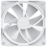 NZXT F140 RGB Single 140x140x26, Gehäuselüfter weiß, Einzellüfter, ohne Controller, 140 mm