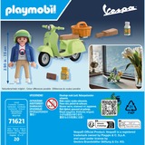 PLAYMOBIL 71621 1969 Vespa 150 Sprint Veloce, hellgrün, Konstruktionsspielzeug 