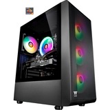 Thermaltake One, Gaming-PC schwarz/transparent, Windows 11 Home 64-Bit