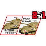 COBI Panzer V Panther Ausf. G "Pudel", Konstruktionsspielzeug Maßstab 1:28