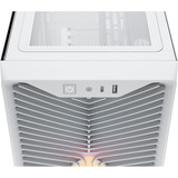 Corsair 3200D RS ARGB , Tower-Gehäuse weiß, Tempered Glass 
