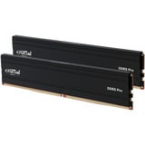 Crucial DIMM 32 GB DDR5-6000, Arbeitsspeicher schwarz, CP2K16G60C48U5, PRO