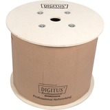 Digitus Professional Cat.7a S/FTP Verlegekabel simplex, Dca gelb, 1.000 Meter Trommel