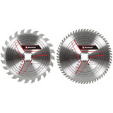EINHELL Kreissägeblatt-Satz HM, Ø 250 x 30mm, 3,2mm, 24Z / 60Z 2-teilig, für Zug-Kapp- & Gehrungssägen, Tischkreissägen