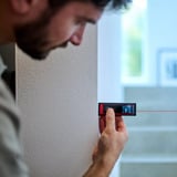 EINHELL Laser-Distanzmesser TC-LD 30 R, Entfernungsmesser schwarz/rot, Abstände von 5 cm - 30 Meter