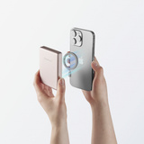 Intenso Magnetic Wireless Powerbank MW10000 Rosé rosa, 10.000 mAh, MagSafe, PD