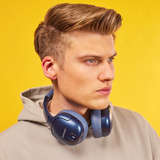 Intenso O400HA , Kopfhörer blau, Bluetooth 5.3, Klinke, ANC