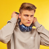 Intenso O400HA , Kopfhörer blau, Bluetooth 5.3, Klinke, ANC