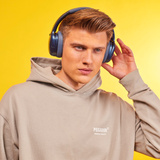 Intenso O400HA , Kopfhörer blau, Bluetooth 5.3, Klinke, ANC