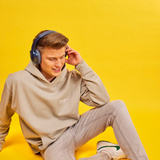 Intenso O400HA , Kopfhörer blau, Bluetooth 5.3, Klinke, ANC
