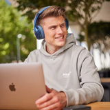 Intenso O400HA , Kopfhörer blau, Bluetooth 5.3, Klinke, ANC