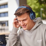 Intenso O400HA , Kopfhörer blau, Bluetooth 5.3, Klinke, ANC