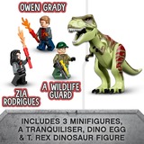 LEGO 76944 Jurassic World T. Rex Ausbruch, Konstruktionsspielzeug 
