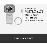Logitech StreamCam, Webcam weiß