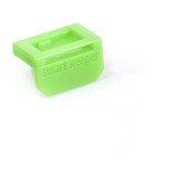 SMARTKEEPER ESSENTIAL Mini DisplayPort Lock (MD04) + Lock Key Mini (U04), Einsteckschloss Farbcode Grün, 4 Stück + 1 Schlüssel